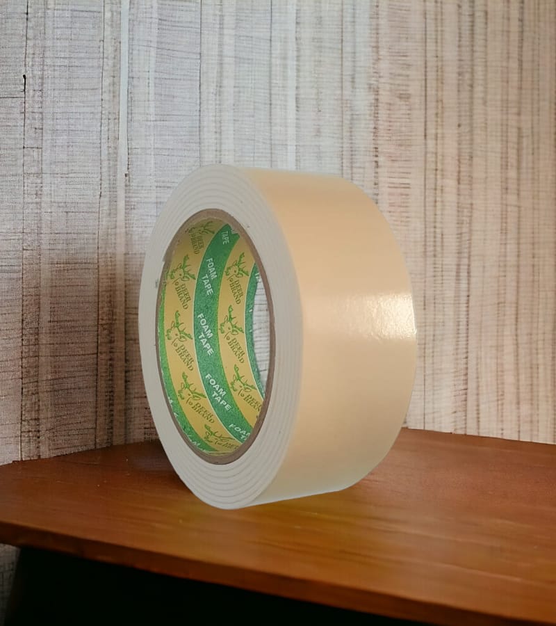 Double Sided Foam Tape Gold (Pack of 1 Pcs) – 40mm x 3mtr